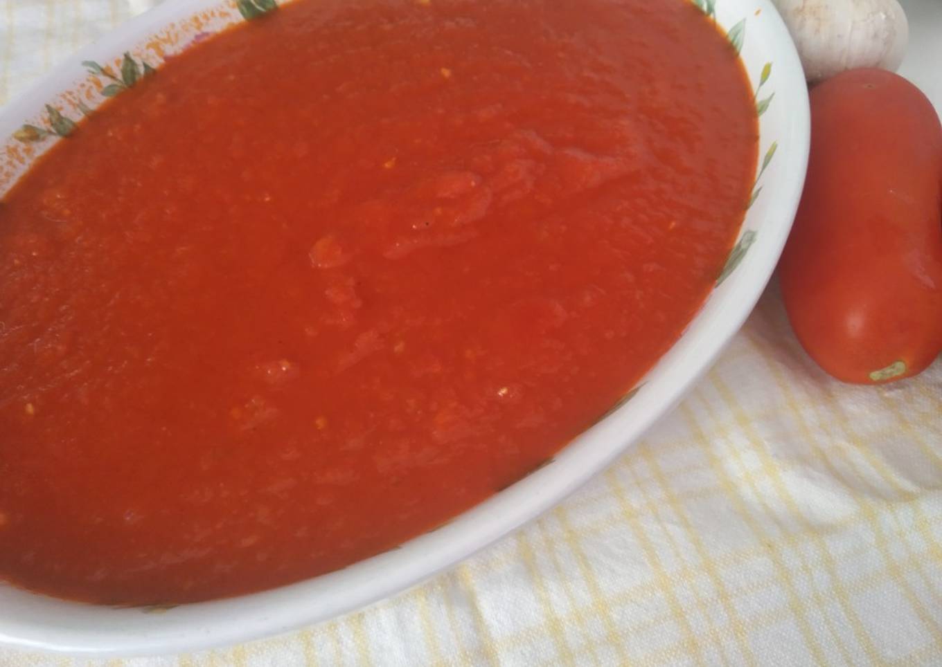 Salsa de tomates "casera"🍅🍅🍅🍅🍅