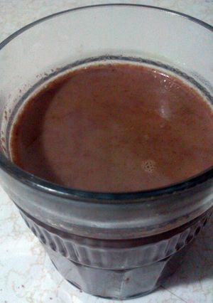 A picture of mexican hot chocolate.
