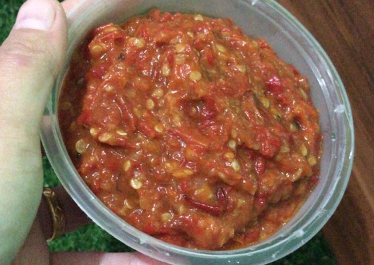 Sambel terasi (chopper)