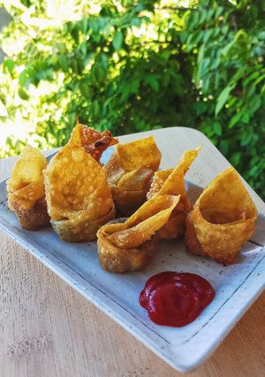 Foto resep Fried Wonton Vegan
