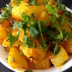 Jeera aloo A picture of Jeera aloo.