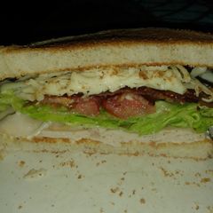 A picture of Turkey Bacon Club Sandwich.