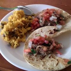 A picture of Pork shoulder(carnitas).