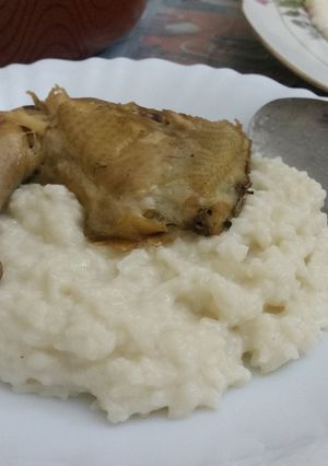 A picture of Arabian Risotto (Saleeg).