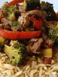 Vickys Quick & Sticky Stir-Fried Lamb, GF DF EF SF NF
