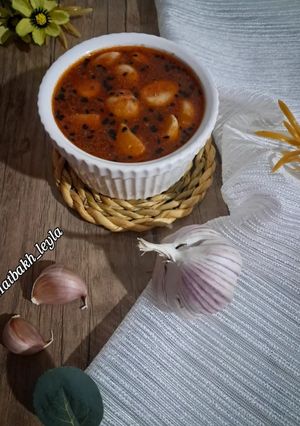 عکسی از دستور سیر ترشی عربی