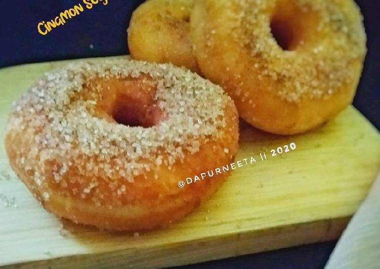 Cara Menghidangkan Cinamon Sugar Donuts Anti Gagal!
