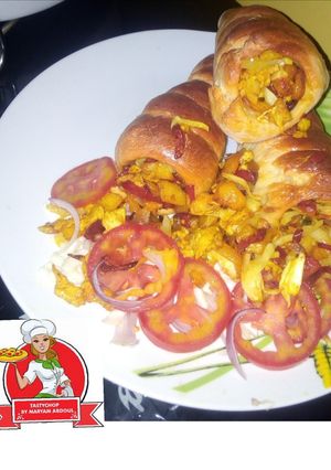 A picture of Savoury bread corn.