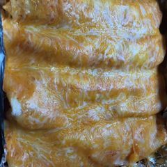 A picture of Easy Chicken Enchiladas.