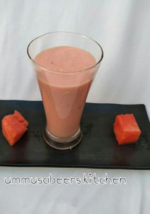 A picture of Watermelon smoothie.