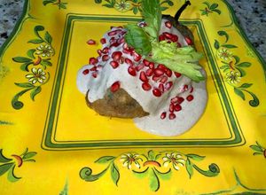 Una foto de CHILES EN NOGADA para celebrar la PATRIA🇲🇽