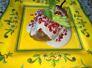 Una foto de CHILES EN NOGADA para celebrar la PATRIA🇲🇽