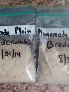 A picture of Homemade Bread Crumbs.