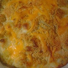 A picture of Eggplant casserole.