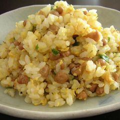A picture of Fluffy Natto Fried Rice.
