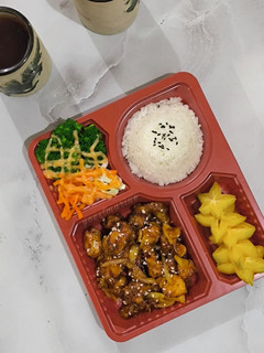 Foto resep Bekal Sekolah: Chicken Teriyaki dan Salad Sayur ala Hokben