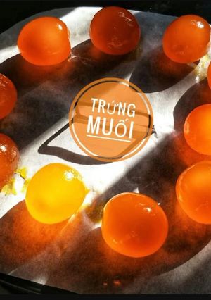 Hình của món Trứng vịt muối đơn giản.