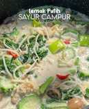 Lemak Putih Sayur Campur style Terengganu