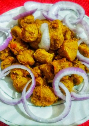 A picture of Masala-Soyabadi.