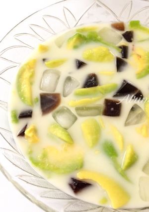 Foto resep Es Alpukat Cincau