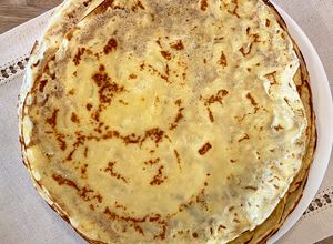 Une photo de Crêpes à la farine de manioc