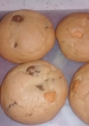 A picture of Chocolate Chip Coconut Crinkles.