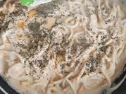 Una foto de pasta light