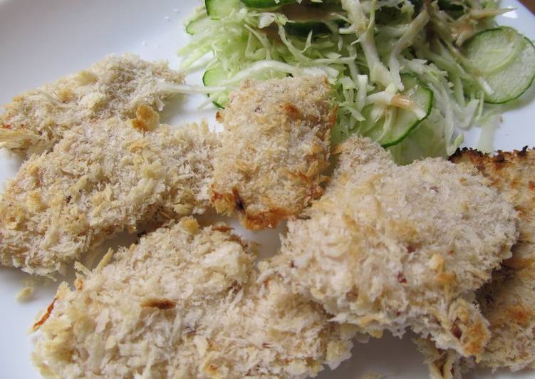 How to Prepare Super Quick Homemade Soft Chicken Tender Katsu