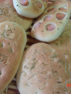 A picture of Freshly Baked in the Morning Focaccia.