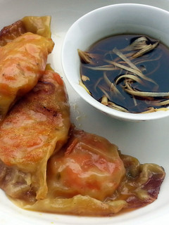 A picture of Pot Sticker Dumpling Appetizer.