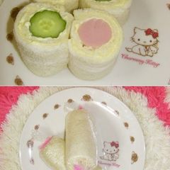 A picture of Rolled Sandwiches.