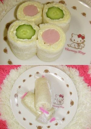A picture of Rolled Sandwiches.