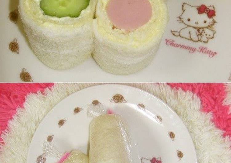 Simple Way to Make Delicious Rolled Sandwiches
