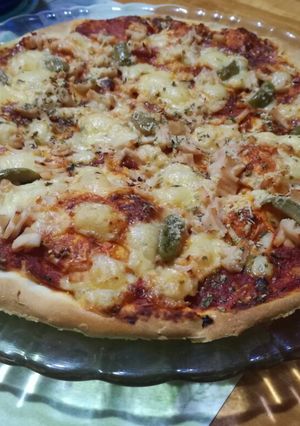 Una foto de Masa para pizza