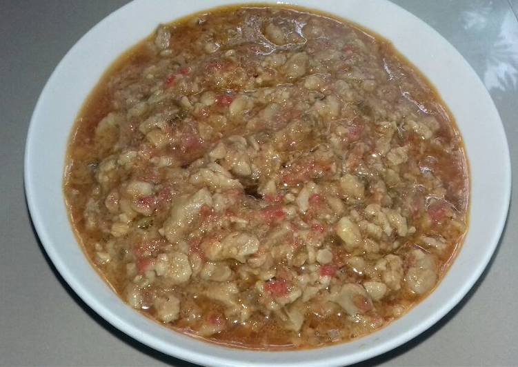 Resep Sambel tempe bosok, Enak Banget