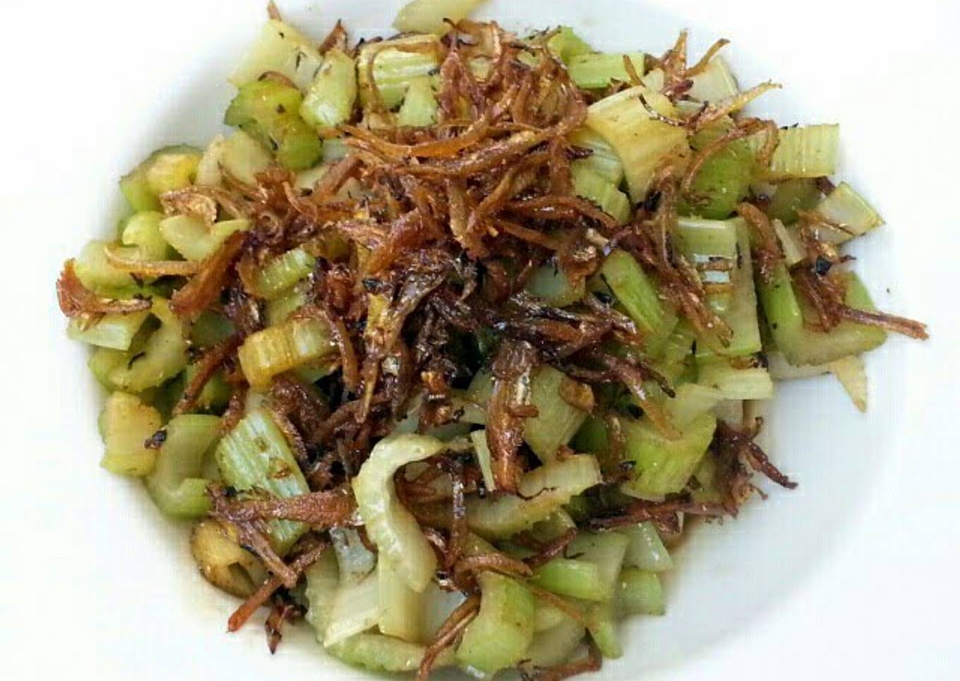 Cerely And Sweet Anchovies Salad