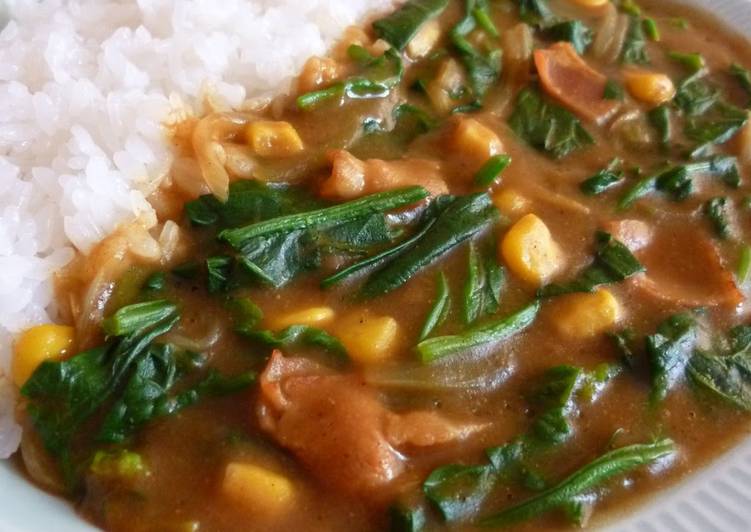 Easiest Way to Prepare Super Quick Homemade Popeye Curry: Easy and Delicious!