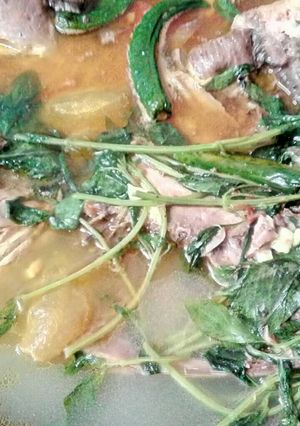 Foto resep Pala ikan tongkol daun kemangi