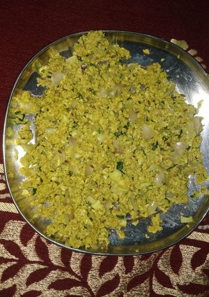 A picture of Egg bhuji.