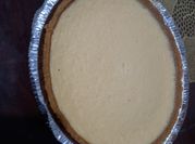 Una foto de pay de queso maicena