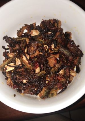 A picture of Karela Masala Fry.