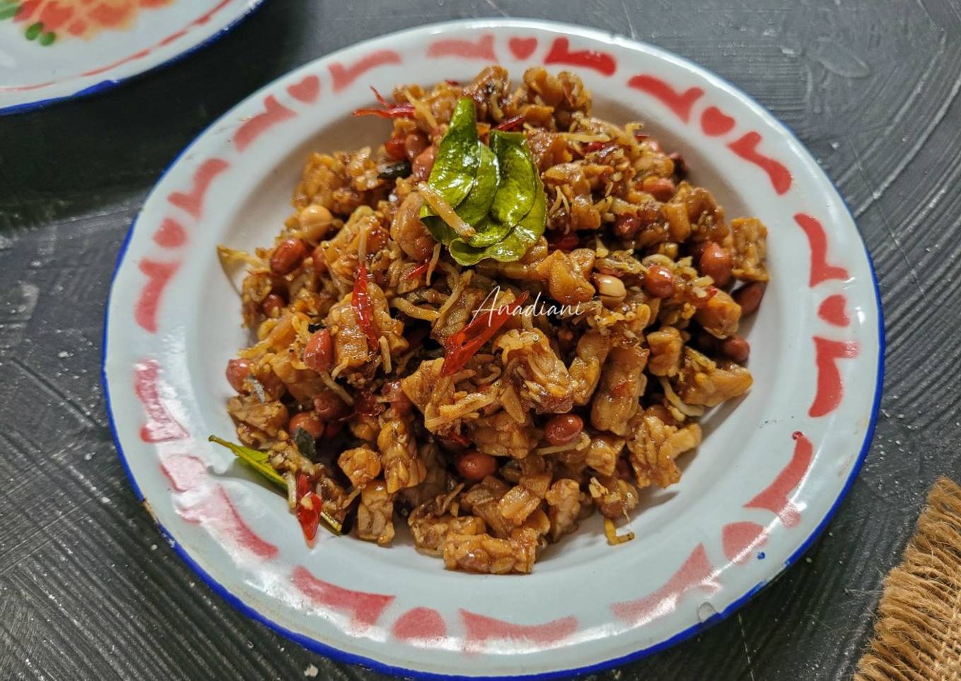 Kering tempe teri kacang