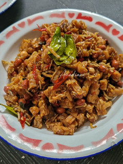 Foto resep Kering tempe teri kacang