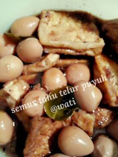 Foto resep Semur tahu puyuh