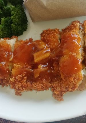 Foto resep Chicken Katsu Juicy Brown Sauce