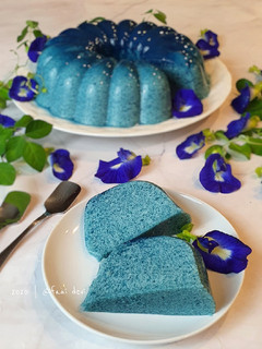 Foto resep 305. Puding Lumut Bunga Telang