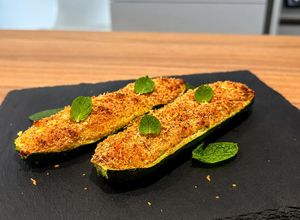 Foto di Zucchine Ripiene Riso e Menta 🍃🍚