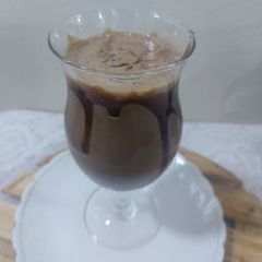 A picture of Chocolate 🍫 shake.