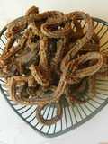 Ragi murukku with onion garlic flavor