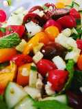 Fresh mix-and-match 🍅 🥒 slaw